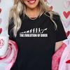 Funny Evolution of Diving Women T-Shirt Short Sleeve O-Neck Tees Fashion Scuba Diver Girl Tops Casual Summer Female Clothing