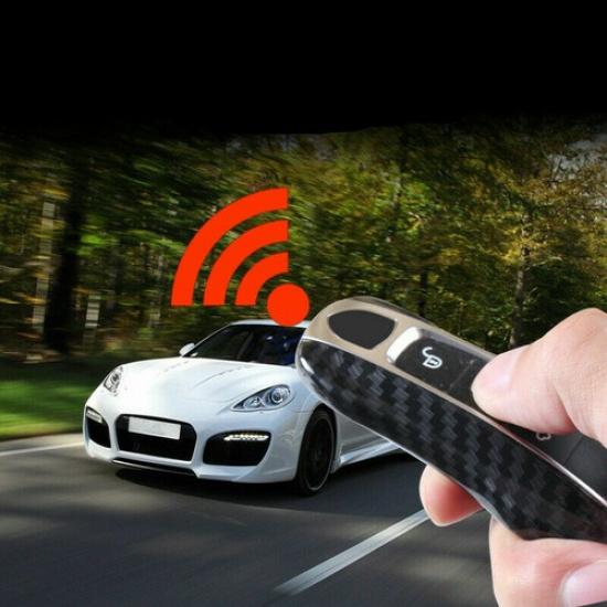 2 Piece ABS Carbon Fiber Style Car Key Case Special For Porsche Cayenne G2 PO536