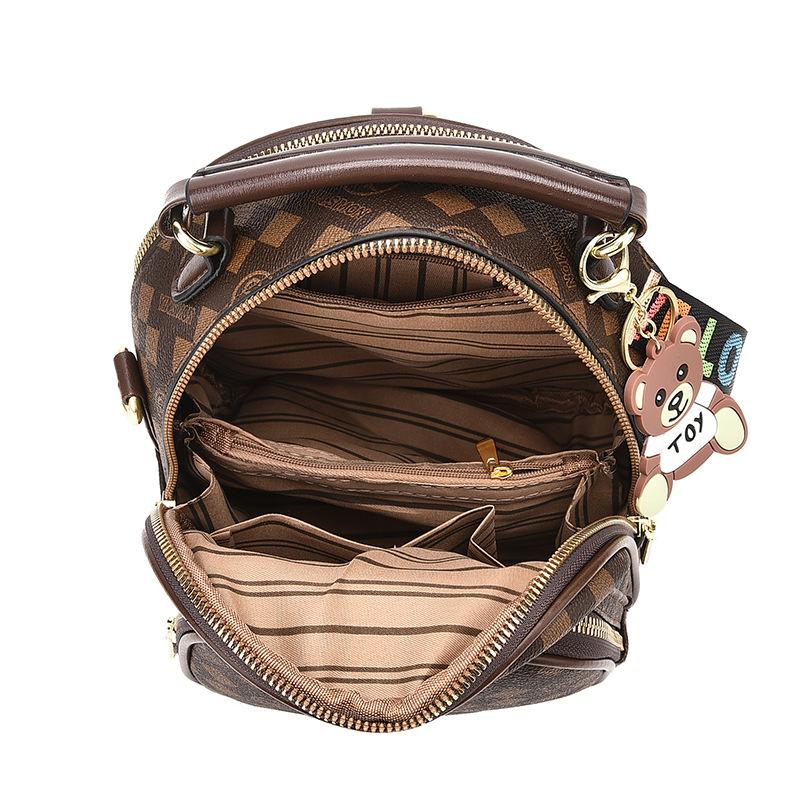 Tasche Damen-Tasche neue weiche Tasche Internet-Berühmtheit kleiner Rucksack Mode vielseitig einfacher Reise-Rucksack Damen