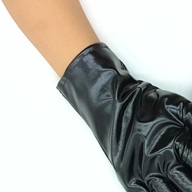 Halloween Costume Terrify Evil Claw Short Gloves for Adult Witch Gloves Masquerades Party Gloves Stage Props Accessories
