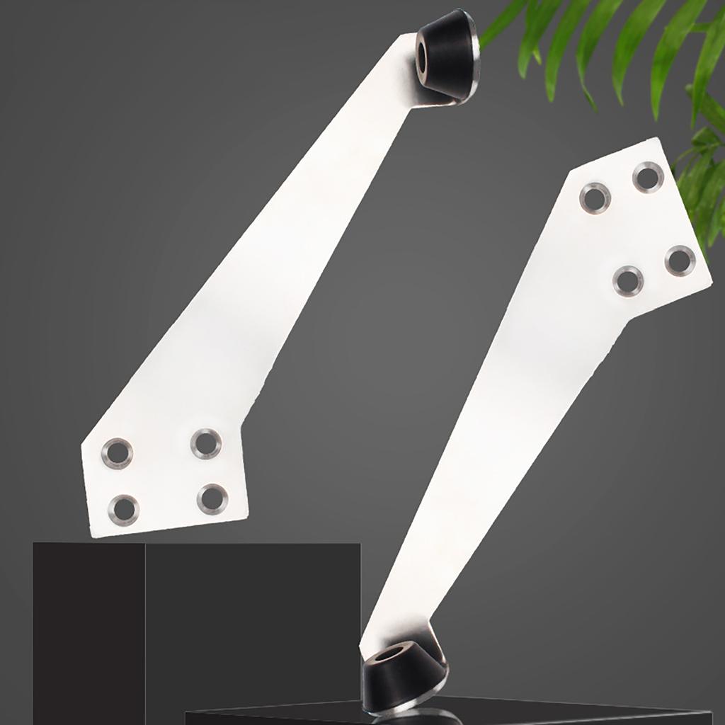 Elegant Floor Door Stop Steel Door Stopper Versatile Metal Doorstop Functional Door Stopper Robusts Door Wedge for Home