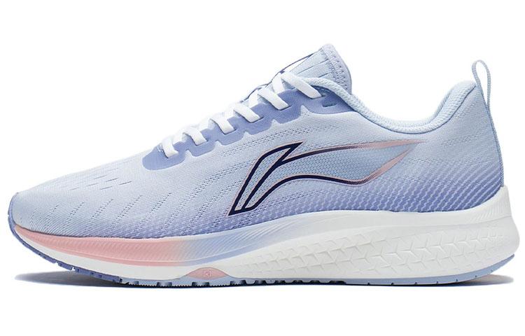 Li Ning Red Hare 5 Стабильные Легкие Низкие Беговые Кроссовки Женские Ледяной Синий ARMS010-2 35.5