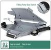Multi-Purpose Gypsum Board Caulking and Splicing Tool for Quick Clamping and Pressing