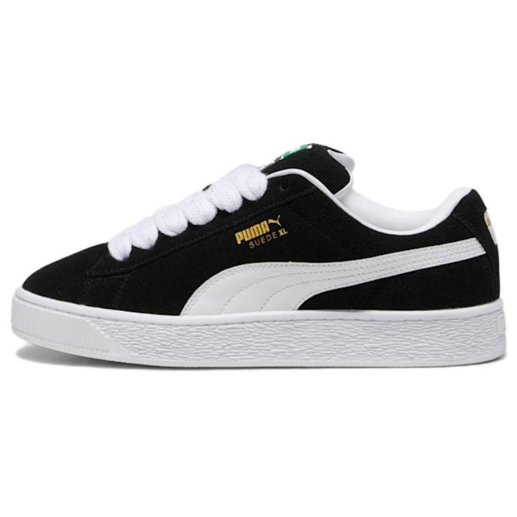 New Puma Suede Black White 395205-02