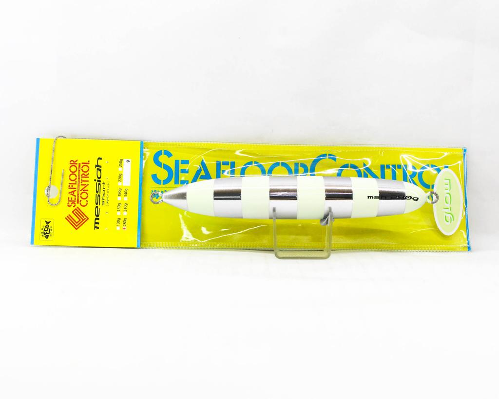 Seafloor Control Metal Jig Messiah short 280 grams Titan Z Glow (5342)