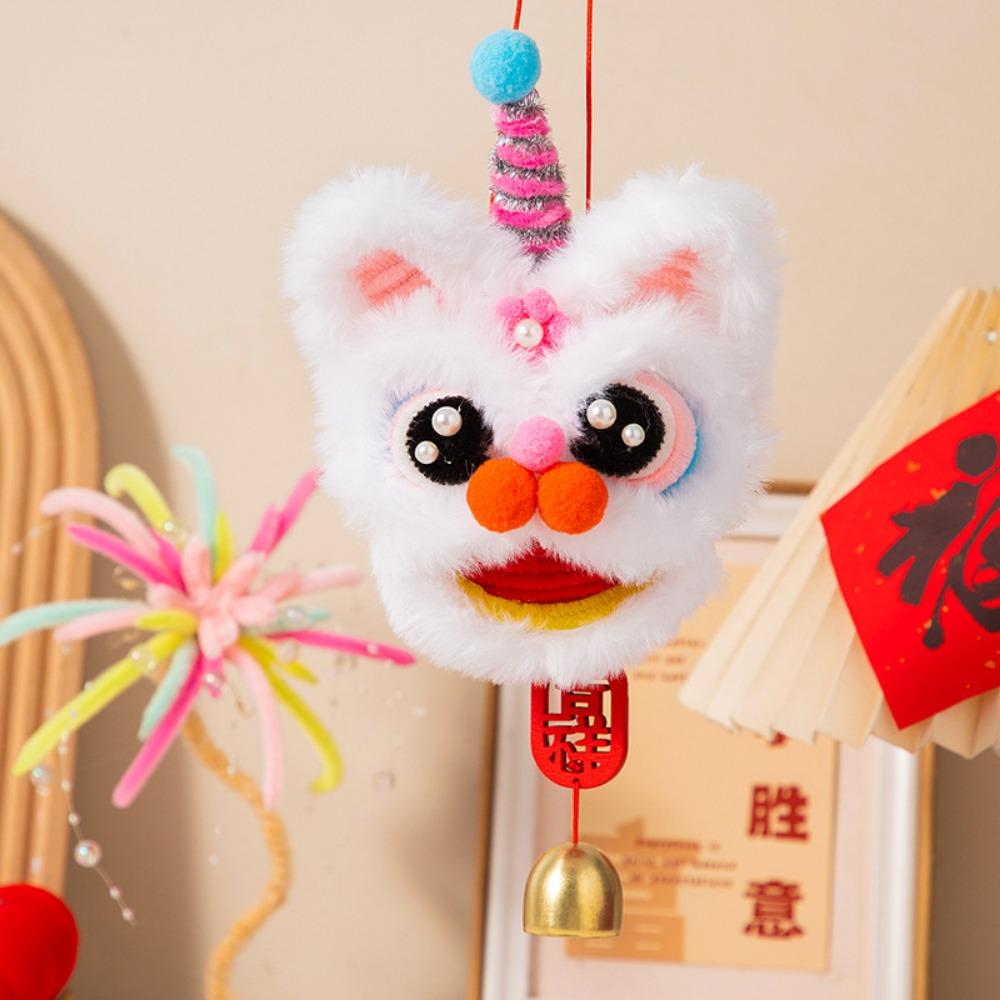 Material Package Handmade Plush New Year Craft Chinese Zodiac Snake Decor  Children Gift