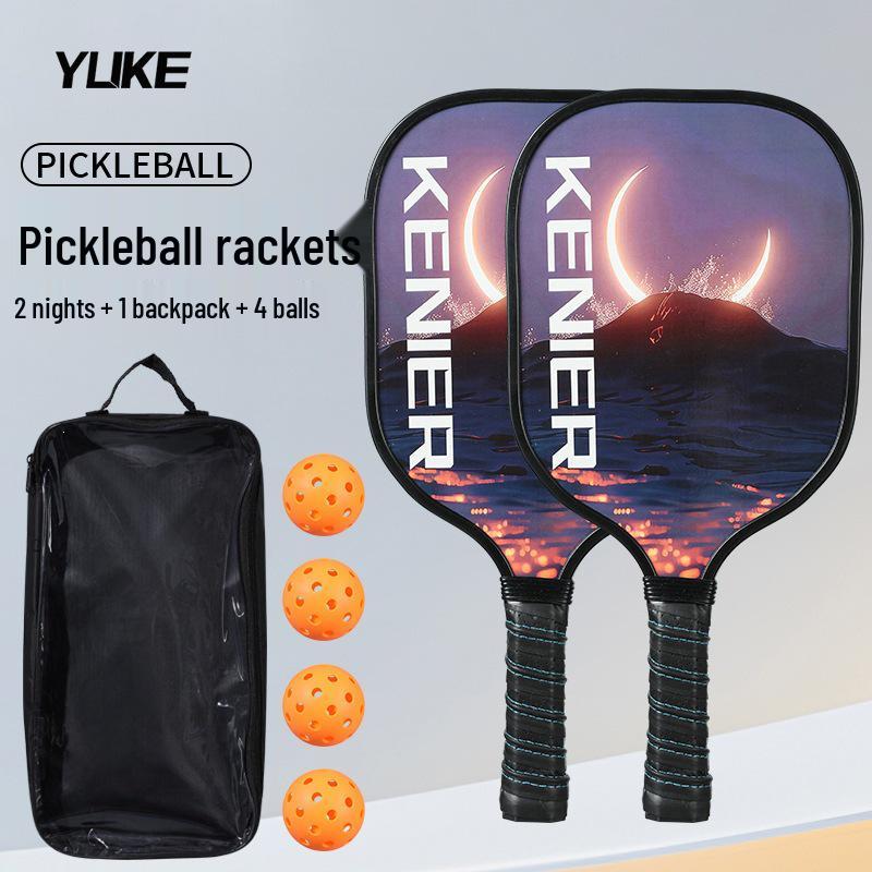Professional Grade Wooden Pickleball Paddle Set for Adult Beginners