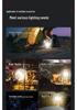 5800 Solar-Powered Portable Multifunction Camping Lantern - Outdoor Emergency Tent Light