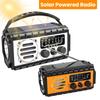Emergency Hand Crank Radio SW/AM/FM Survival Radio 20000mAh Portable Weather Radio Solar Radio for Outdoor Camping and Emergency