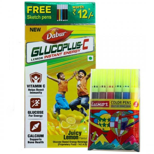 

Dabur GlucoPlus C 75 г + 50 г без порошка лимона