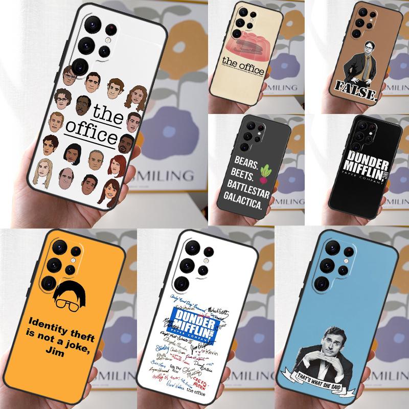 The Office TV Show Case For Samsung Galaxy S24 S23 S22 Ultra Note 20 10 Plus S8 S9 S10 S20 FE S21 FE Cover