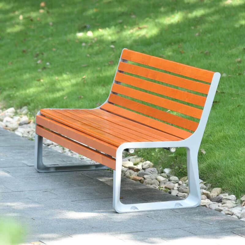 Jundingying 120cm Solid Anti-corrosion Wood Backless Bench