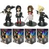 Fantasy 7 Anime Version Q Personnage Tifazak Scroud Alice Modèle en PVC Fait Main Produit Dérivé d'Anime Modèle de Dessin Animé Jouet pour Enfants Cadeau