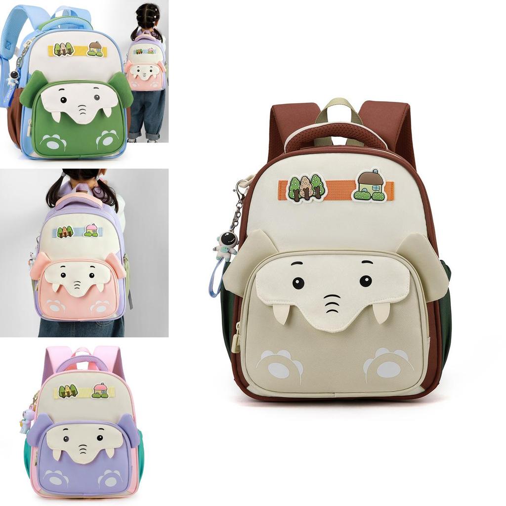 Children School Backpack With Animal Pattern For Kindergarten And Primary School Students