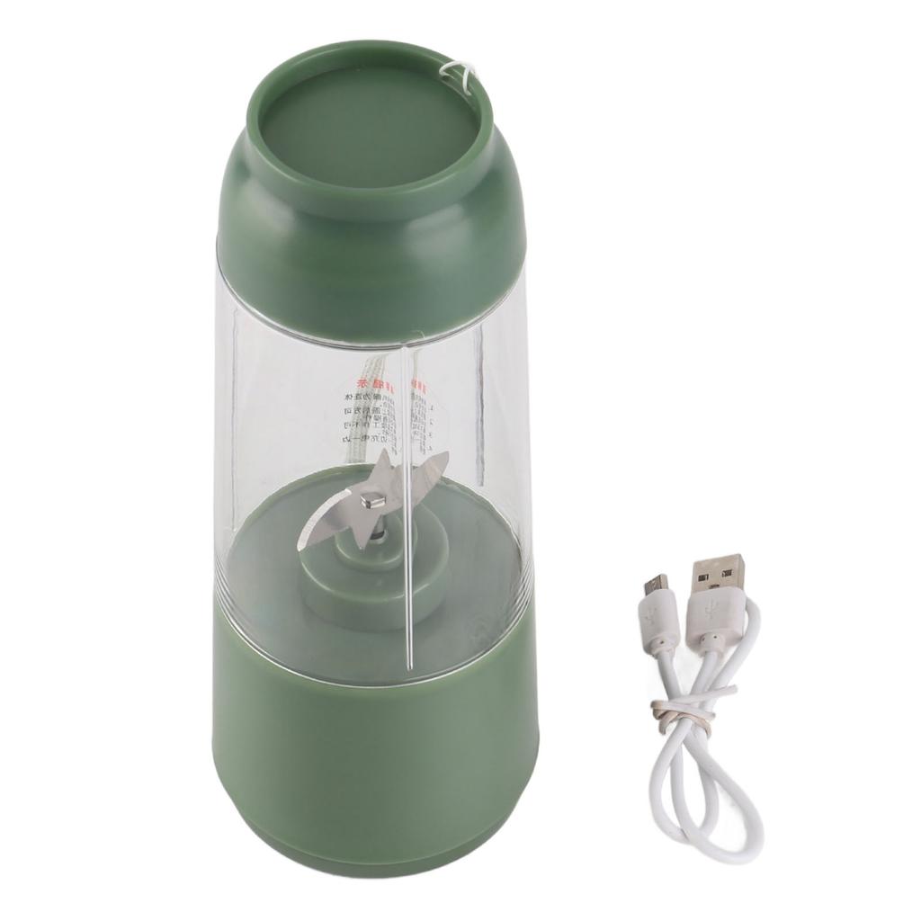 Personal Blender, 300 ml, kabelloser Mixer mit USB-Aufladung, tragbarer Mixer mit Edelstahlklinge