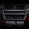 2x Stainless Steel AC CD Panel Cover Strip for BMW 5 Series F10 F11 2010-2016