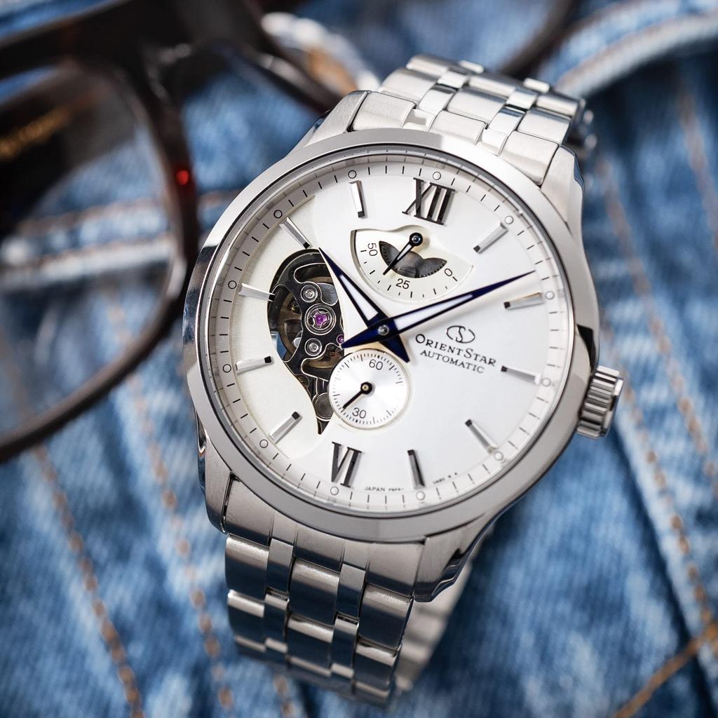ORIENT STAR Automatic Skeleton Layered Mechanical Open Heart Men's Japan