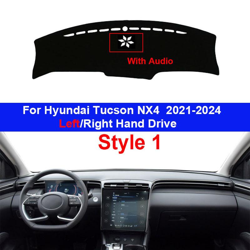 For Hyun dai Tucson NX4 2024 LHD RHD Console Protector Sun-Shade Auto Car Dashboard Cover Dash Mat Carpet Cape