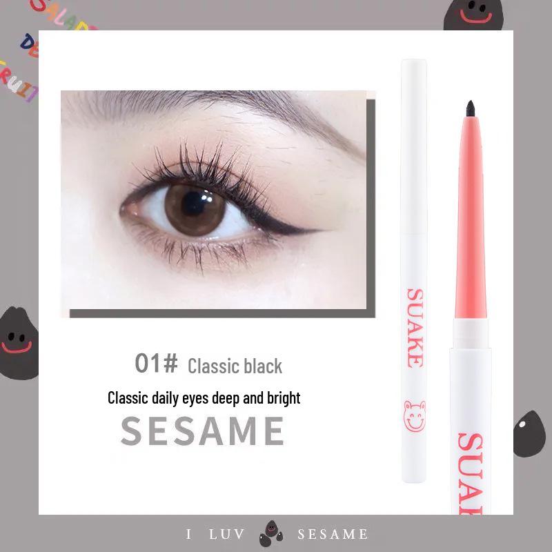 Suan Ke 2-in-1 Waterproof & Smudge-Proof Gel Eyeliner Pencil, Long-Lasting & Sweatproof.