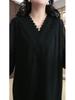 2025 Spring/Summer Plus Size Lace Top – Slimming Loose Fit Women's Fashion