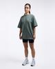 BOXRAW Lineal Oversized T-Shirt - Women'S W Bxrw-U-Linot-W [Green]