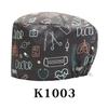 Cartoon Printed Nursing Caps Men Women Medical Hats Adjustable Long Hair Pet Dental Clinic Doctors Scrub Hat