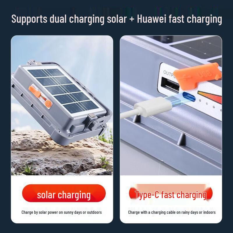 Solar Portable Camping Lantern with Tripod Bracket