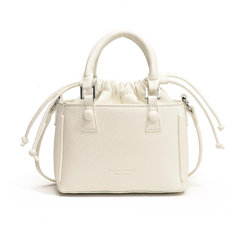 Popular handbag summer new women's bag simple casual shoulder bag fashionable and beautiful bucket bag tide