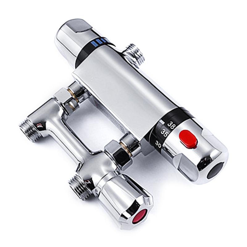 Termostatická sprchová baterie Termostatická tyčová sprchová baterie pro ventil s regulací teploty Regulace objemu vody Sprcha