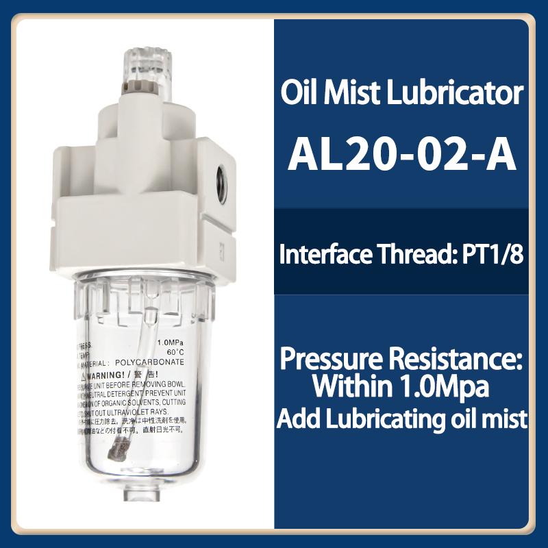 AL20 30 40-M5 02 03 04 10-A/C-A Efficient Cylinder Lubrication Device Brand Air Source Treatment AL Oil Mist Device