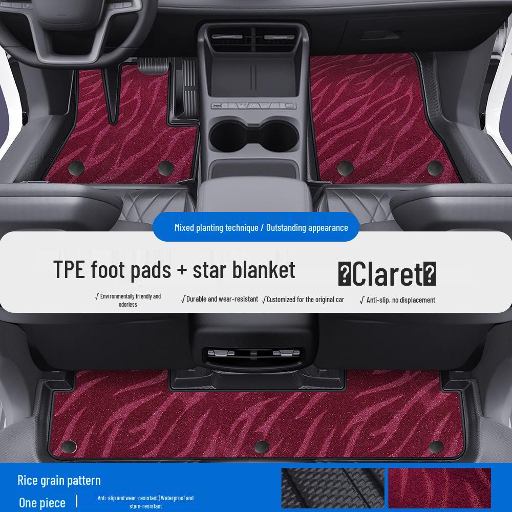 Yuan PLUS/UP/PRO & Qin L/PLUS/EV Destroyer TPE Car Floor Mats and Door Sill Covers - Full Coverage