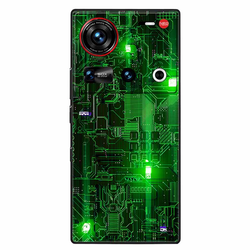 For ZTE Nubia Z70 Ultra 5G Case 6.85'' Black Silicone TPU Soft Phone Cover for Nubia Z70 Ultra Protective Back Shells Z 70 Ultra