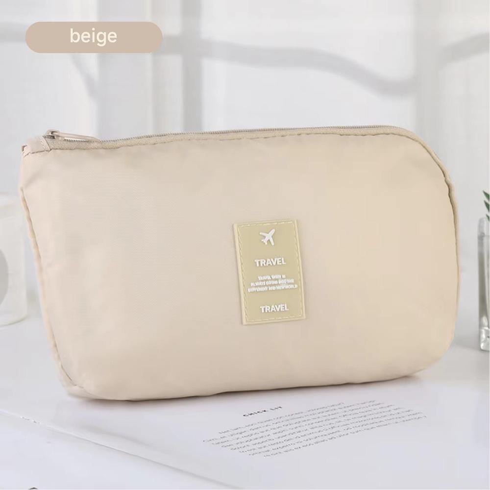 

1Pcs New Multi-Function Portable Storage Bag Waterproof Electronics Travel Bag Earphone Wire Organizer Case бежевый