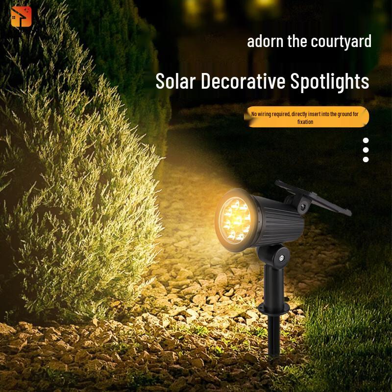 XuanYong Outdoor Solar LED Spotlights (2-Pack)
