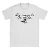 Vintage Ich Komme Zum Cottage Beheizte Rivalität T-Shirt für Herren Rundhals Baumwolle T-Shirt Neue Kurzarm-T-Shirts Sommerkleidung