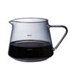 Glass coffee filter cup set coffee pot funnel filter