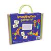 MindWare Wooden Imagination Patterns, Create Shapes with Magnetic Pieces, 68210, Authentic