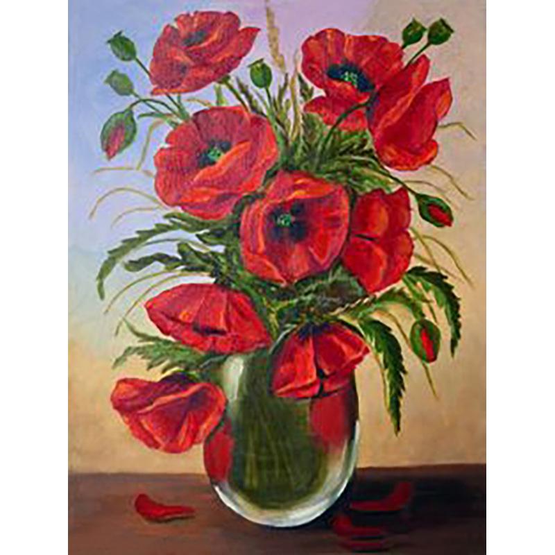 DIY Flower 5D Diamond Painting Full Round Drill Rose Diamond Embroidery Cross Stitch Kits Mosaic Resin Home Decor Gift Wall Art