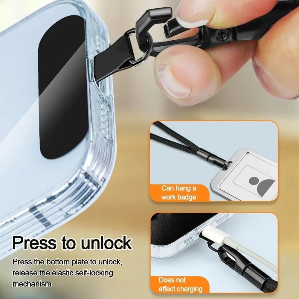 Hanging Rope Cell Phone Chain Rotatable Mobile Phone Lanyard Mobile Phone Strap  Women/Lady/Girl
