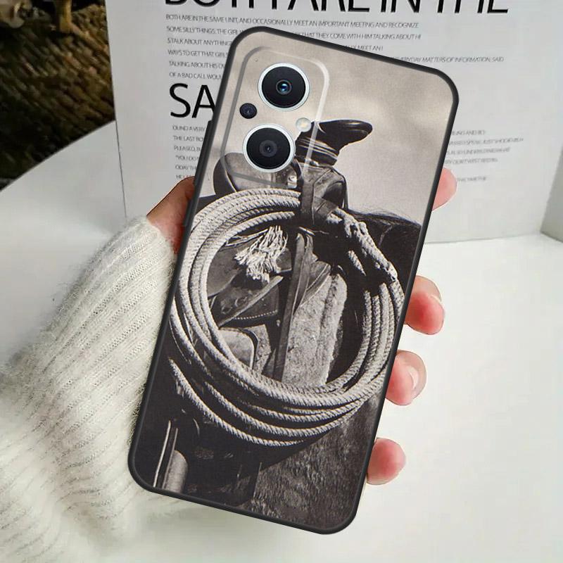 Extreme Sport Rodeo Cowboy Phone Case For OPPO Reno 8 7 Lite 8T 11 12 13 14 14F 10 Pro OPPO Find X8 X6 X5 X9 Pro Cover