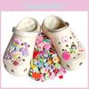 Cute Cartoon Shoe Buckles For Garden Shoes Diy Accessories In Pvc Soft Gel Material