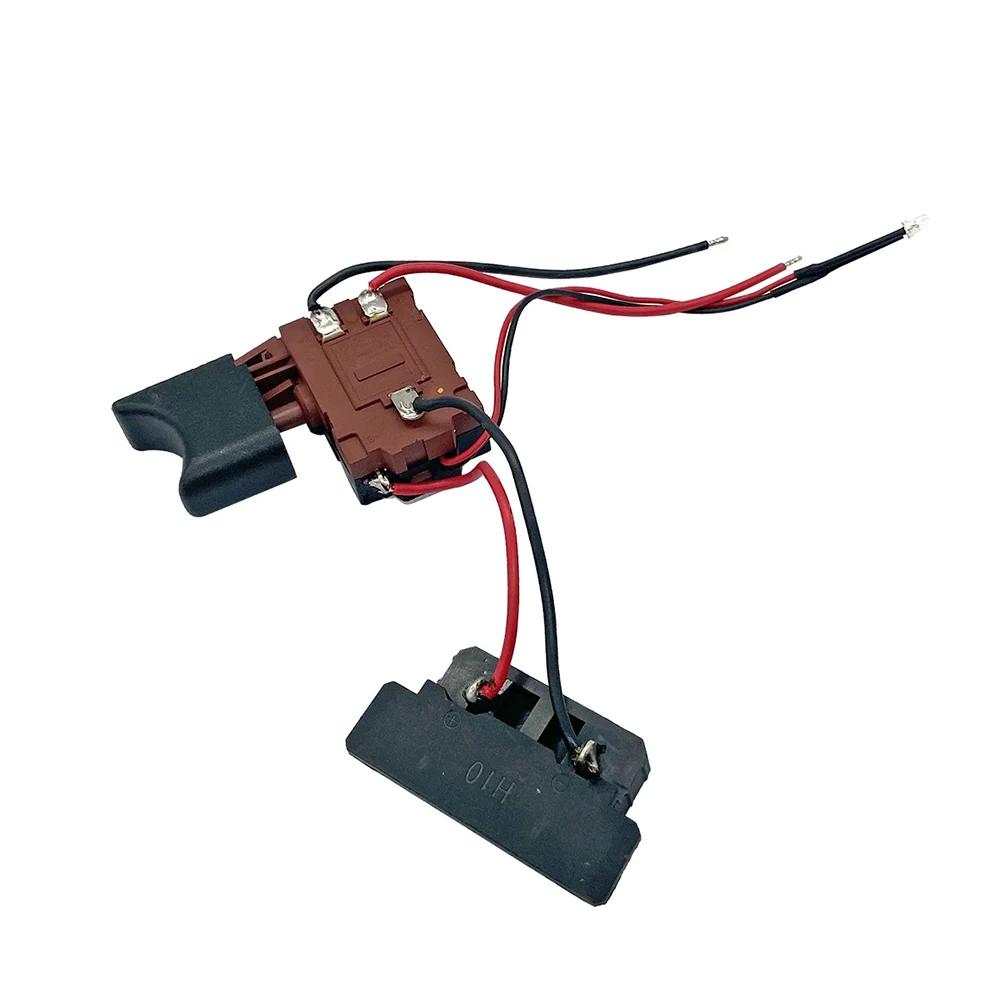 1pc 21V Trigger Switch Lithium Battery Cordless Electric Drill Driver Speed Control Switch Power Tool Parts