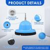 BHBL Wheel Hub Brush Cleaning Rotor Auto Wheel Hub Grinder Rust Grinding Removal Tool with Drill Adapter for Car Truck