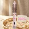 B2B  Electric Curling Hair Comb 4 PTC Heating Strips Brushless Motor 1300W ODM Custom Logo Ceramic Handle 3-Temperature