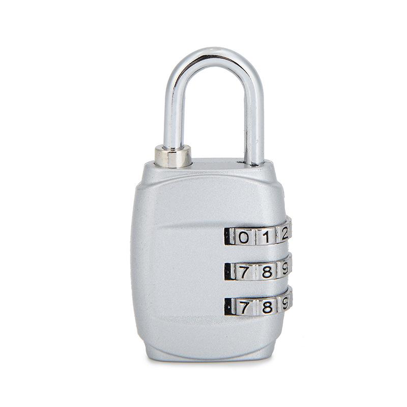 Zinc Alloy Mini Combination Padlock for Suitcases, Gym Lockers, and Drawers