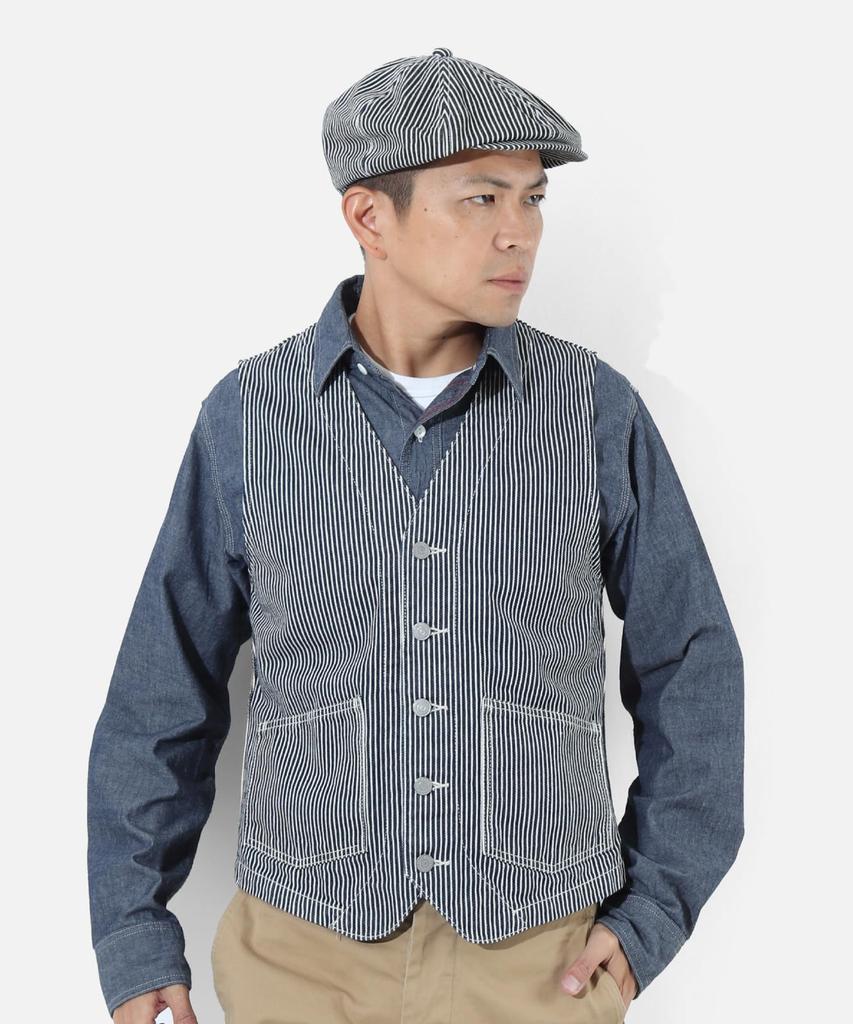 KOJIMA GENES Casquette Basic Made in Japan Men Hat Cap Okayama Denim One Wash Hickory RNB-986
