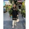 Indian Pakistani Ethnic Kurta Palazzo Set Women Office Party Wear Kurti Cord Set