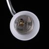 E27 Lamp Bulb Holder Socket Base Adapter Flexible Extension Holder with On/Off Switch Lighting Accessories White