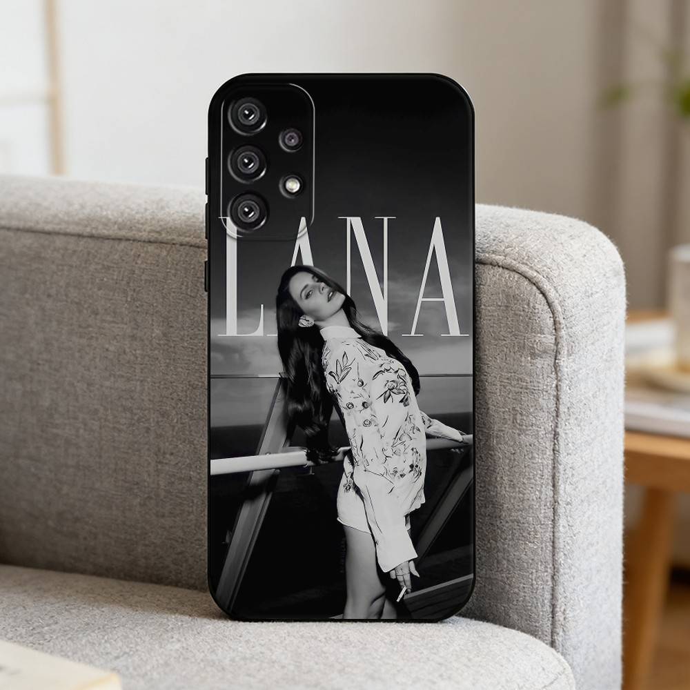 L-Lana Del R-Rey Phone Case For Samsung S25,S24,S21,S22,S23,S30,Ultra,S20,Plus,Fe,Note,10,9,5G Black Cover