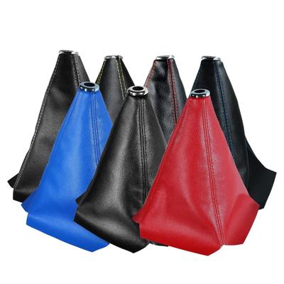 Universal PU Leather Gear Shifter Gaiter Automobile Shifter Lever Boot Dust Cover
